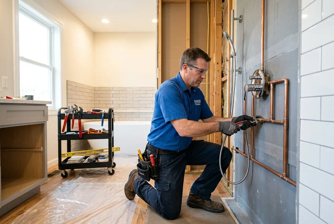 Bathroom Remodel Plumbing